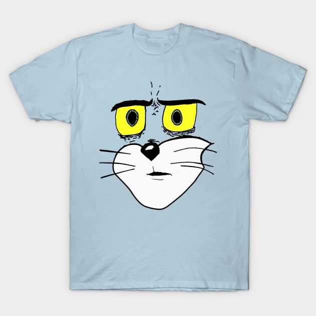 Unsettling Tom Face Meme T-Shirt by Aefe